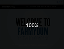 Tablet Screenshot of fahmy-group.com